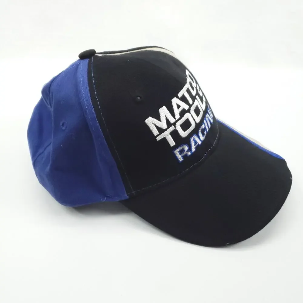 Matco Tools Racing Hat Black Embroidered Cotton Adjustable